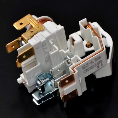 Relais Démarrage Compresseur Démarreur PTC Pour Réfrigérateur QLZ-6.40A - Relais Et Protecteur De Surcharge - Remplacement Pièce électrique Industrielle Relais Démarrage Compresseur Démarreur PTC Pour Réfrigérateur QLZ-6.40A - Relais Et Protecteur De Surcharge - Remplacement Pièce électrique Industrielle