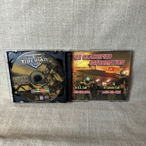 Command & Conquer Yuris Revenge Red Alert 2 Expansion & Tiberian Sun PC CD-ROM - Picture 10 of 10