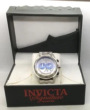 NEW NO TAGS INVICTA 4597 SWISS CHRONOGRAPH WRISTWATCH - STAINLESS BAND Gr8 DEAL