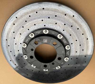 Porsche 9J1 Taycan Front LEFT DRIVER SIDE BRAKE DISC ROTOR PCCB