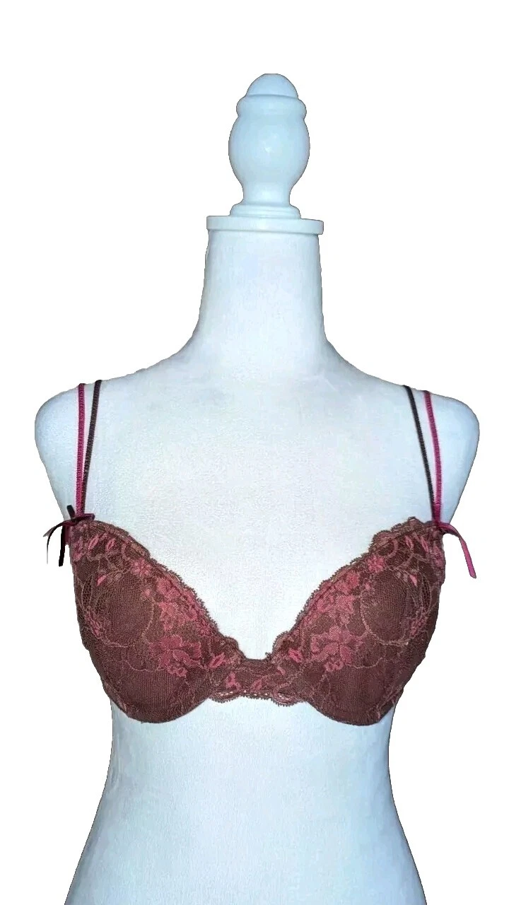 Brasieres y Marrón Nylon Xhilaration Bra Sets para Mujeres