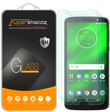 3X Supershieldz Tempered Glass Screen Protector Saver for Motorola Moto G6 Plus