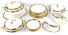 AYNSLEY EMPRESS KOBALT GESCHIRR, *EINZELN VER...
