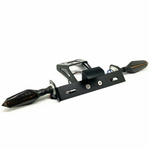 LED Turn Signal License Plate Holder For KAWASAKI NINJA 400 /250 Z400 Z250 Z300 - Picture 6 of 12