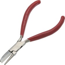 Pliers Forming Bending 3 Step Round Nose Concave Jaw Wire Work Looping Coiling