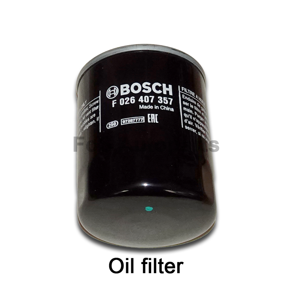 Service kit for Audi A3 1.8 Petrol - oil filter, air filter, fuel filter, NGK triple electrode spark plugs. - FoS Autoparts