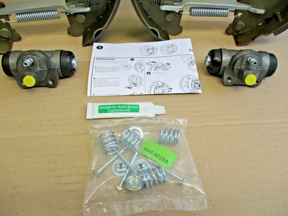 TEXTAR 84044201 Bremsbacken Bremsbackensatz KIT FORD TRANSIT + Radbremszylinder - Bild 2 von 4