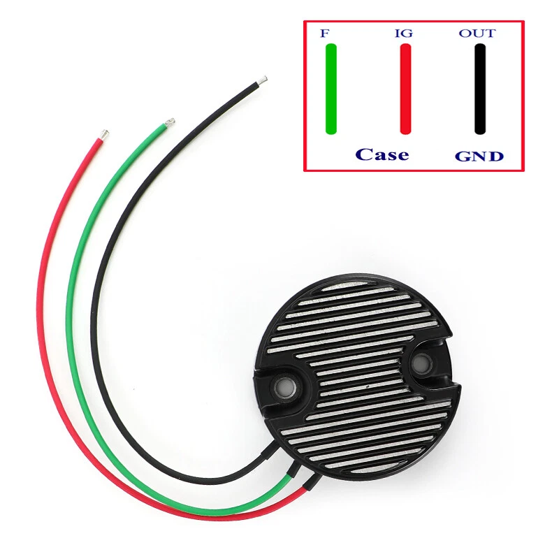 Regulador rectificador para XLH Sportster XR1000 XLS Roadster 29975-65A 29975-65B UE Foto 3 de 4