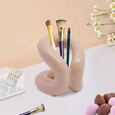 Ceramic Holder Stand, Toothbrush Holder,  Makeup Brush Holder