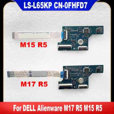 LS-L65KP 0FHFD7 Original For DELL Alienware M17 R5 M15 R5 Keyboard Adapter Board