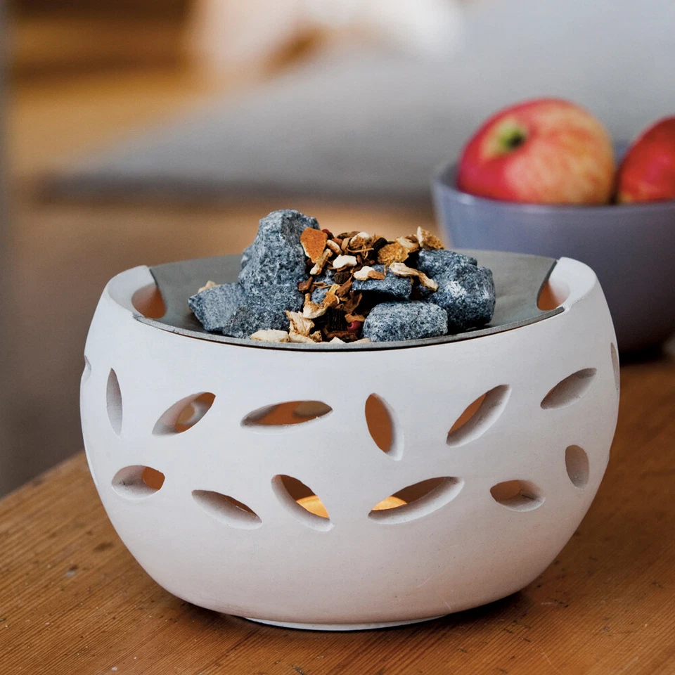 Vitalofen Zimmersauna Duftlampe Raumduft Wellness Aromalampe Saunasteine Luna 1A - Bild 3 von 4