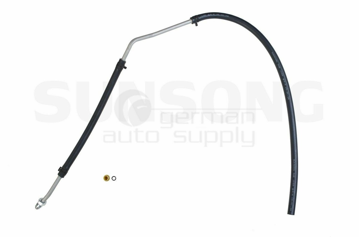 Sunsong Power Steering Return Line Hose Assembly Gear To Cooler