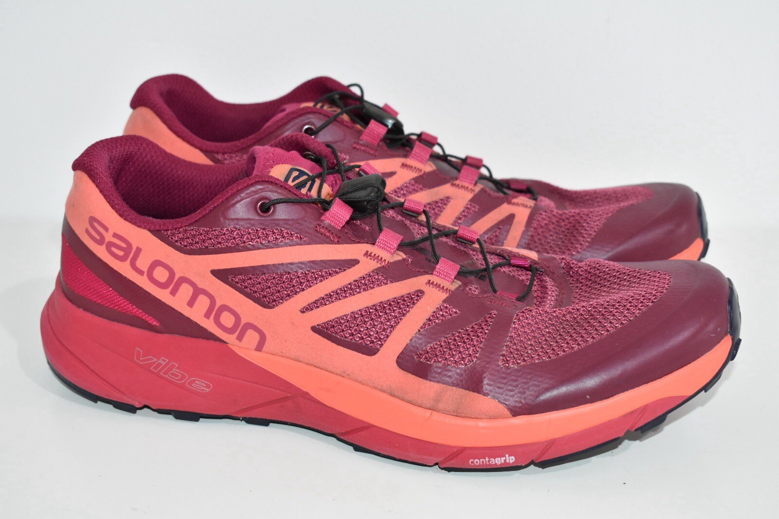 Scarpe da corsa Salomon Vibe Sense Ride trail scarpe da ginnastica marrone donna UK 9 US 10 5