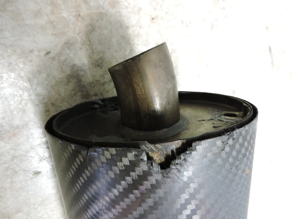 00 Tubo silenciador escape Triumph Daytona 955i 955 i Foto 4 de 4