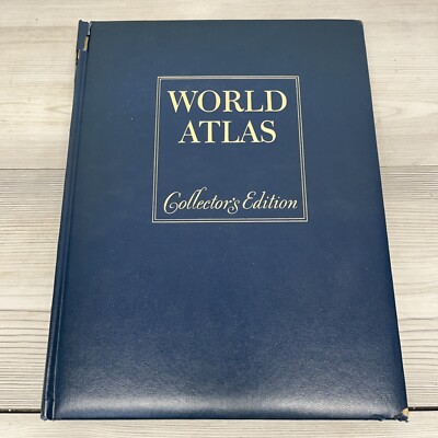 Hammond World Atlas Leather Bound Classics Edition | eBay