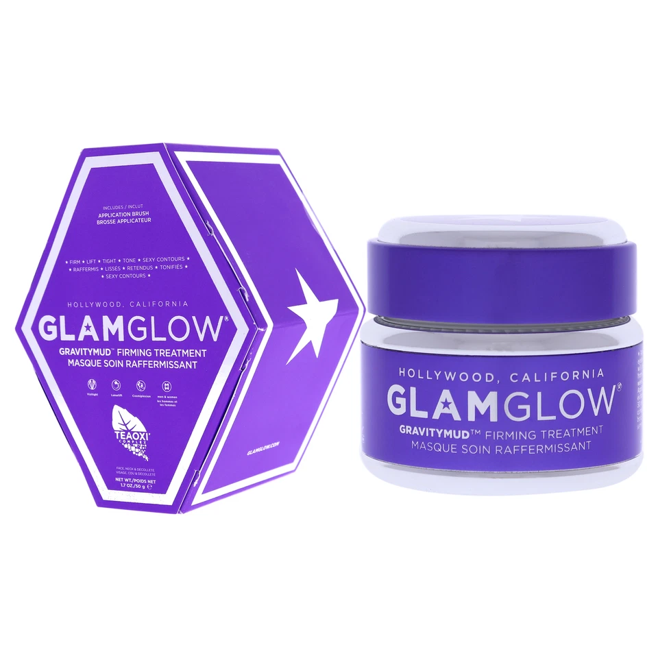 Tratamiento reafirmante Gravitymud de Glamglow para unisex - Tratamiento de 1,7 oz Foto 4 de 4