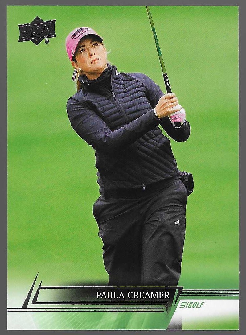 2024 Upper Deck #8, Paula Creamer (LPGA)