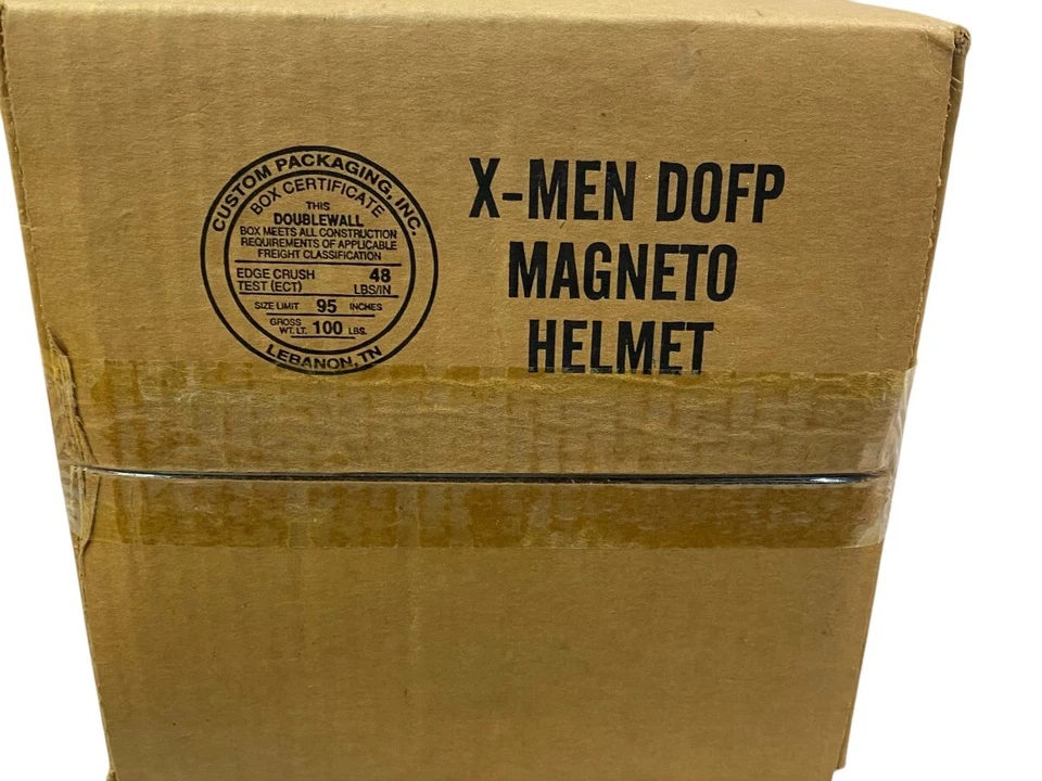 X-Men: Days Of Future Past (3D Blu-ray)  Magneto Helmet New Sealed In Ship Box - Image 3 of 4