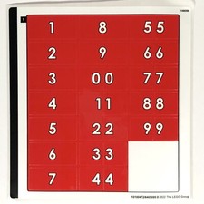 LEGO STICKER SHEET 40541 Manchester United Go Brick Me BrickHeadz Soccer Decals