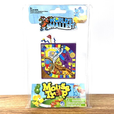 Mouse Trap Mini Board Game Worlds Smallest Tiny Micro Super Impulse
