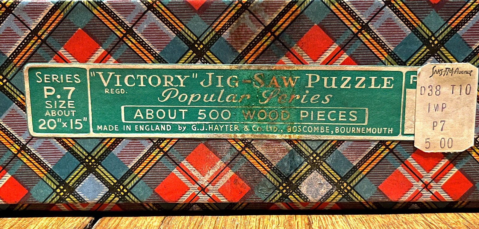 Vintage 500 Piece Victory Wood Jigsaw Puzzle 20" X 15" Country Scene eBay