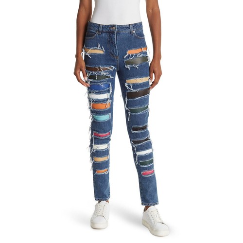 JEREMY SCOTT Ripped \u0026 Patched High 