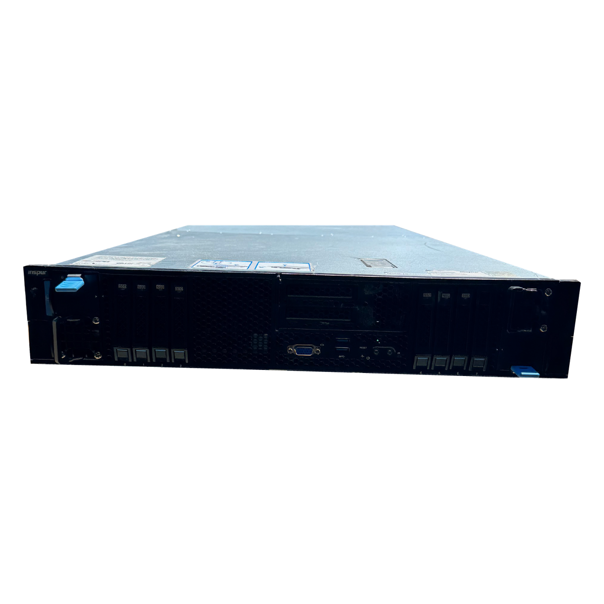 8x NVIDIA V100 32GB SXM2 GPU Server 2U AI Deep Learning 1TB RAM 48