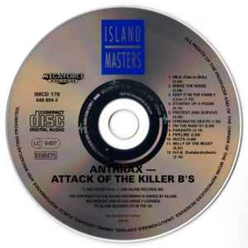 Anthrax - Attack Of The Killer B's CD Thrash Speed Heavy Metal sehr guter Zustand ANSEHEN!! - Bild 3 von 3