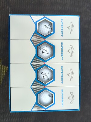 Callaway Golf Supersoft Golf Ball-White 12pk