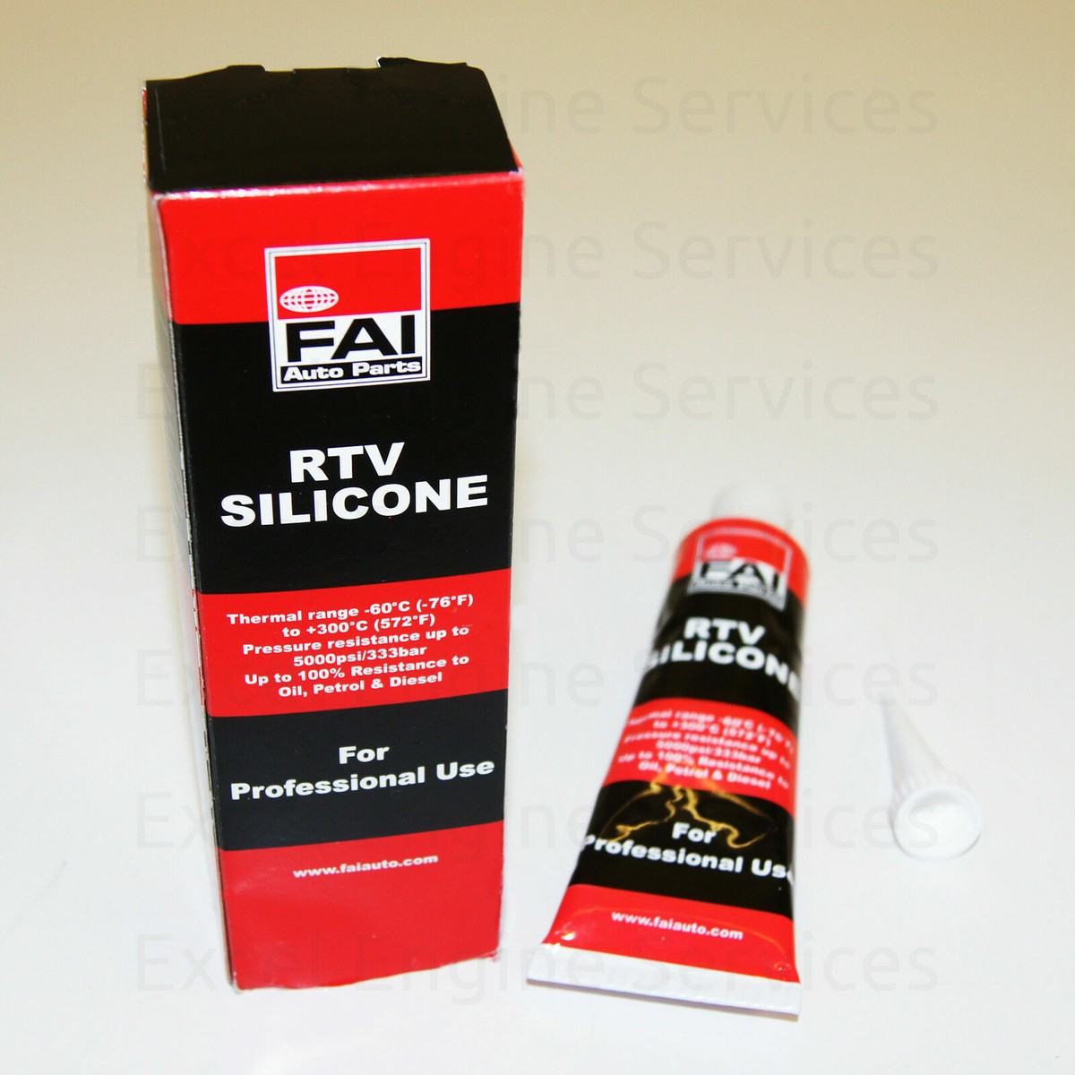 Guarnizione Siliconica Pasta Nera Motor Seal Super Professional - Foto 9