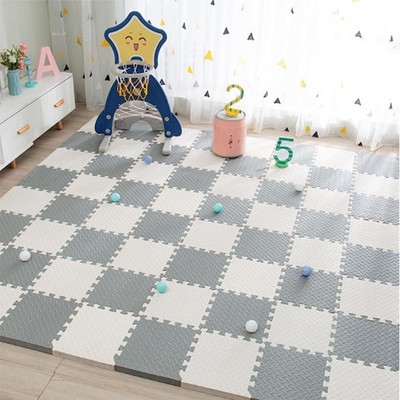 Baby Play Grey And White Play Mat Tiles Baby Mat For Floor