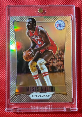 Hard to Find* 2012-13 Panini Prizm SILVER Prizms #169 Moses Malone