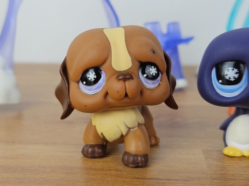 lotto set fiocco di neve accessori rari littlest pet shop bundle cani - Foto 12 di 19