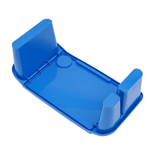 4-teiliges Set Kinder Schoß Schreibtisch Tablett, Kunststoff Frühstück Laptop Tabletts mit Seitentaschen - Bild 10 von 23