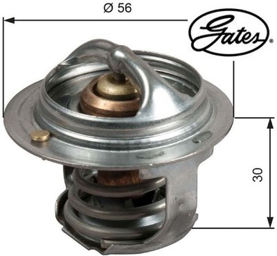 Gates TH50482G1 Thermostat für Kühlmittel Thermostat Kühlmittel für Subaru 