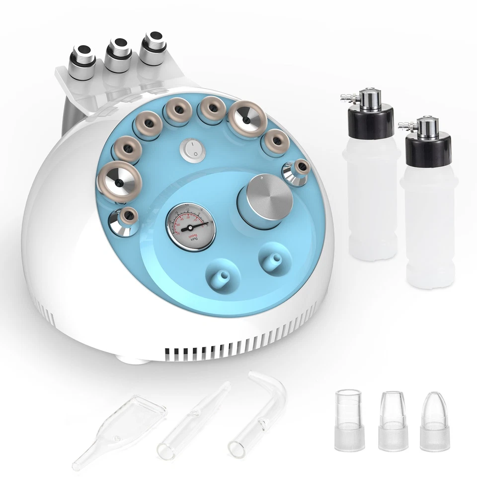Máquina de cuidados com a pele 3 em 1 para remoção de cravos a vácuo de microdermoabrasão dermoabrasão - Imagem 2 de 4