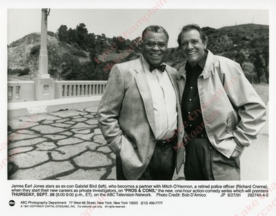 #ad PROS amp; CONS Press Photo #06 7X9 JAMES EARL JONES richard crenna $15.98