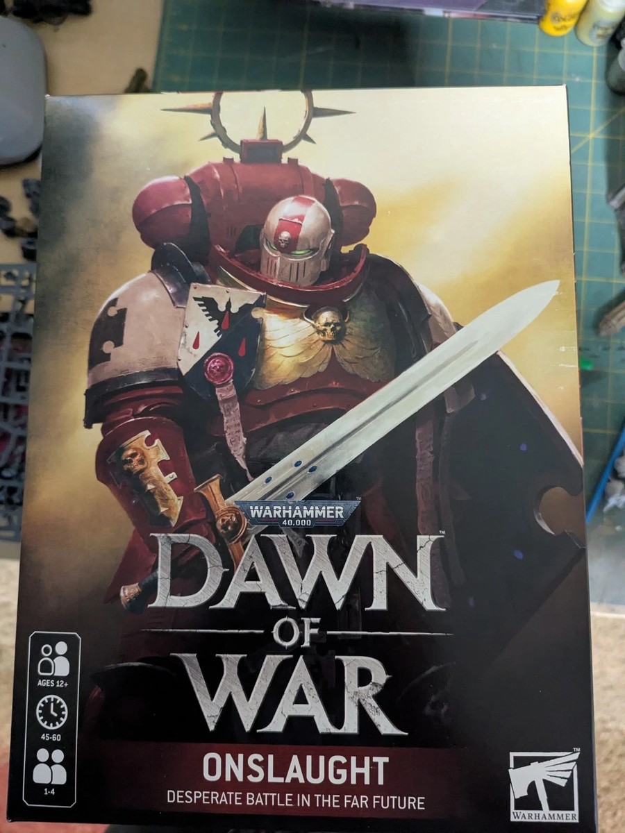 その他 Warhammer 40K/ Dawn of War: Onslaught Warhammer Onslaught Dawn Of War 40k Board Game NO MINIATURES | eBay