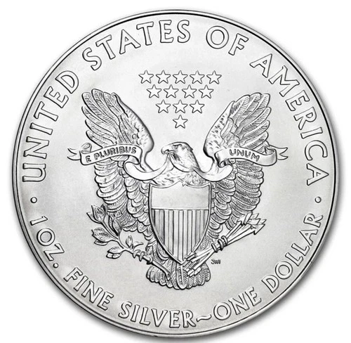 2012 American Silver Eagle 1 oz Brilliant Uncirculated in Storage Capsule