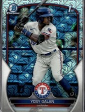 2023 Bowman Chrome #BCP-221 Yosy Galan Prospects Mojo Refractor