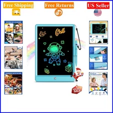 10-Inch LCD Doodle Board for Kids Ages 3-8, Blue, Educational Drawing Tablet