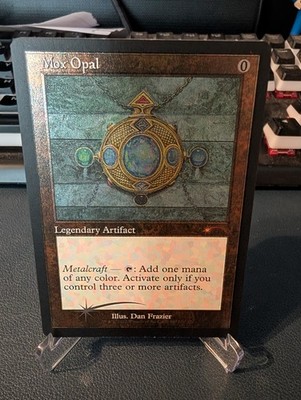 Mox Opal (Retro Frame) (Foil Etched) (Dan Frazier) (NM) (SLD-1072