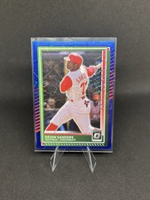 2025 Panini Donruss - Optic Deion Sanders #32 Blue Velocity Prizm Reds MLB