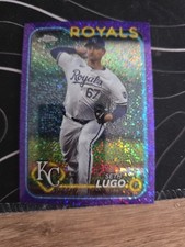 2024 Topps Chrome - Seth Lugo #181 Purple Speckle Refractor /299