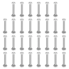 M3 x 25mm Stainless Steel Hex Head Screws Bolts, Nuts, Washers, 30pcs