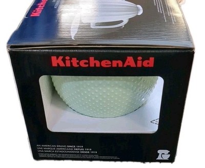 KitchenAid 5-Quart Dew Drop Ceramic Bowl Fits 4.5-Quart & 5-Quart New NIB