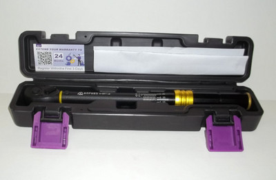 ANPUDS 3/8 Inch Drive Click Torque Wrench 5-45 Ft-Lb/6.8-61Nm 0.50% Precision