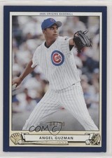 2005 Upper Deck Origins Blue 4/50 Angel Guzman #199 8y6