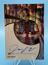 2025 Topps WWE Universe Joe Gacy Autograph Card