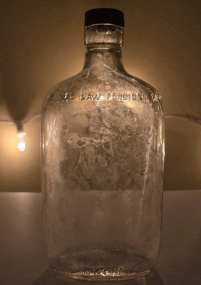 1945 JACK DANIELS Whiskey Bottle LEM MOTLOW Tennessee ONE PINT Lynchburg